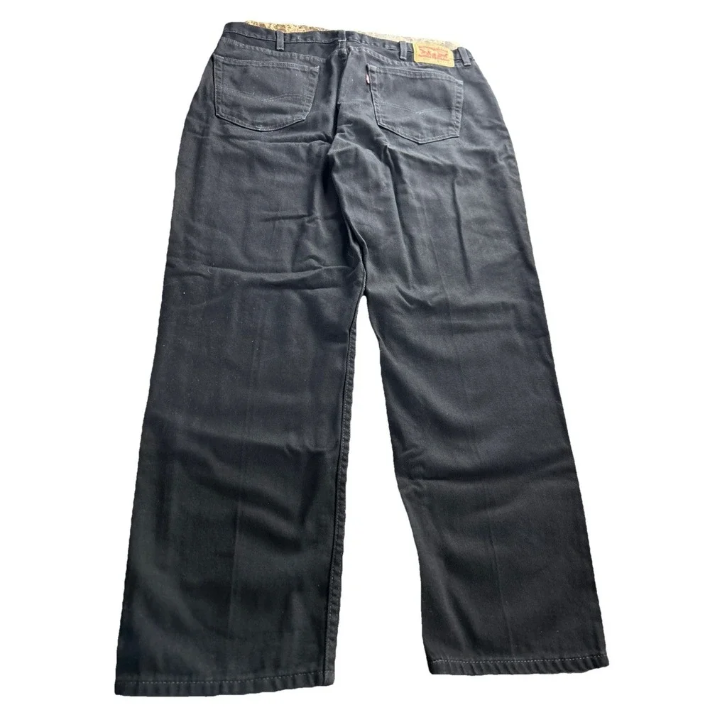 Levi's 550 mens Jeans Black Tag Size 40x30 Denim Straight